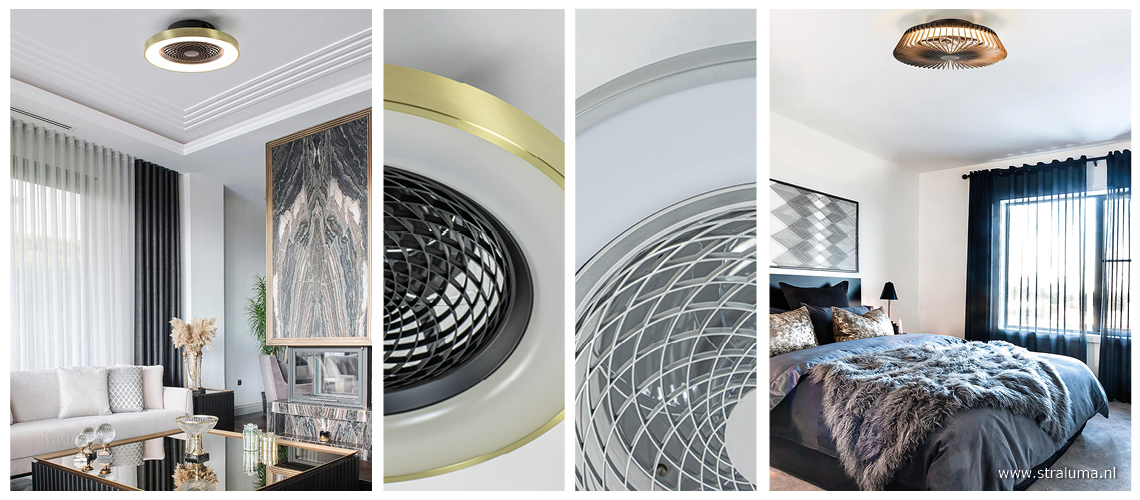 Plafondventilators met lamp Verlichting trends 2021 Straluma| Plafondventilators met lamp