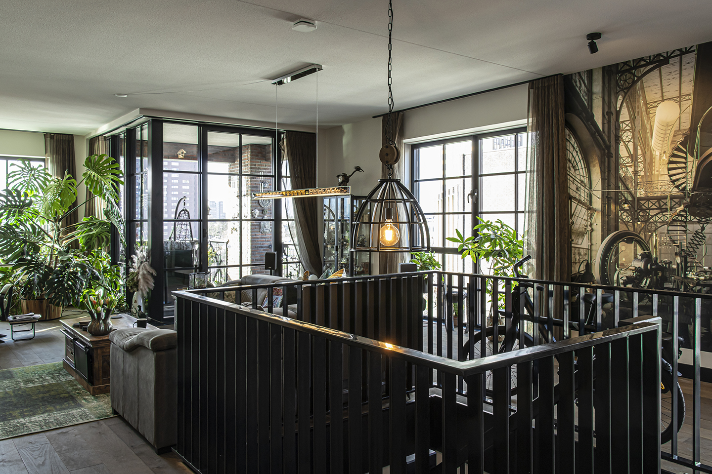 Industriële loft in Rotterdam